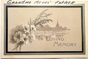 Plattsville Ontario Canada 1904 PROGRAMMA COMMEMORATIVO FUNEBRE JAMES WATSON BRUNDLE 6E - Foto 1 di 5