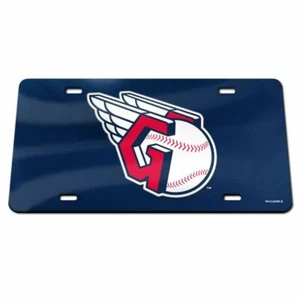 CLEVELAND GUARDIANS SPECIALTY ACRYLIC CAR LICENSE PLATE MLB LICENSED - Picture 1 of 1