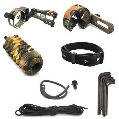 Archery Hunting Bow Accesssory Combo 6 in 1 Kit -Sight, Arrow Rest + Stablizer - Image 1 of 4