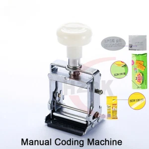 Manual Handheld Coding Tool Coding Date Number Printing Machine Pad Printer - Picture 1 of 6