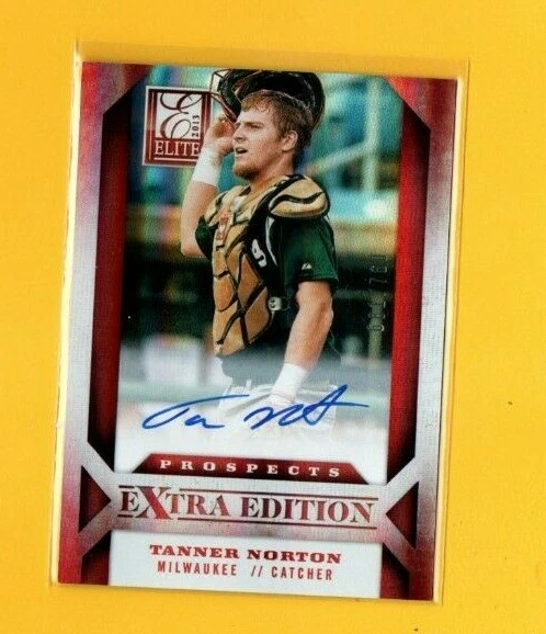 D14193 2013 Elite Extra Edition #199 Tanner Norton AUTOGRAPH #681/760 - Image 1 of 1