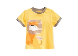 NWT FIRST IMPRESSIONS TEE INFANT BOYS 6-9 MONTH LION SHORT SLEEVE TEE - Picture 1 of 1