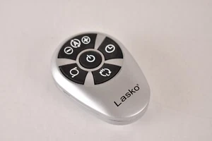 Lasko Fan Remote Control 5/6 Button Black Silver Original OEM - Picture 1 of 3
