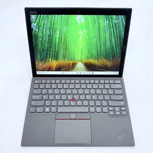 Lenovo Thinkpad X1 Tablet Gen 3 i7-8650U 16GB RAM 512GB SSD WIN 11 Pro - Black - Picture 1 of 13