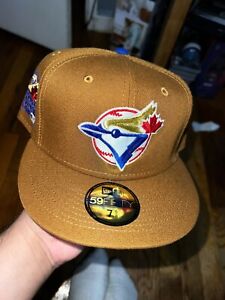 New Era Toronto Blue Jays 7 5/8 Yote Ballpark Snacks Hat Club Cracker Jack Khaki