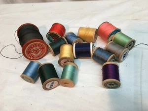Lote de hilos de carrete Clarks colores surtidos - Imagen 1 de 2