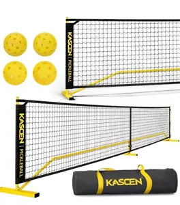 Portable Pickleball Net for Driveway - 22FT Official Regulation Size Pickleball - Picture 1 of 7