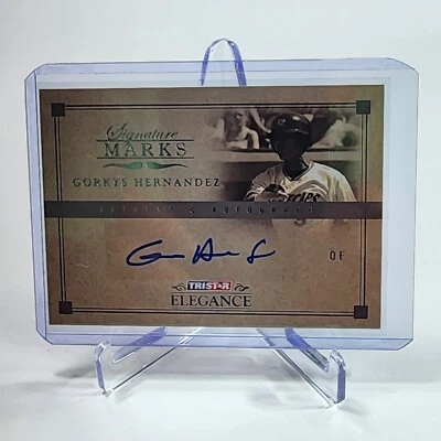 2007 TRISTAR Elegance - Signature Marks #SM-GH Gorkys Hernandez (AU, RC) - Image 1 of 2