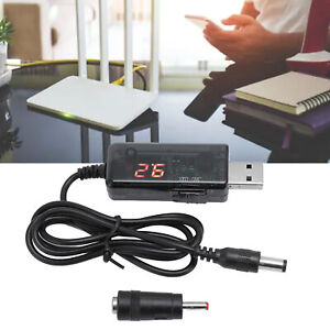 USB Power Bank Boost Cable Multi Power Bank Router Cord 9V 12V For