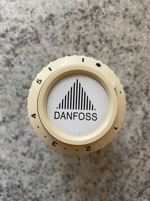 1 x Danfoss Thermostat Kopf, Heizung, alte Bauart! GUTER ZUSTAND!!! - Bild 1 von 3
