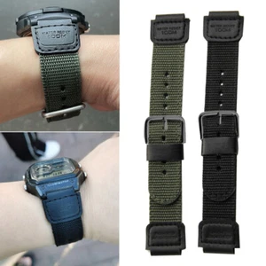 2x 18mm Nylon Watchband Strap For Casio G-SHOCK SGW-300H Watch Band Accessories∂ - Picture 1 of 17