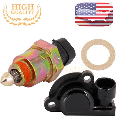 New Idle Control Valve & Throttle Position Sensor Fit 1991-1995 Chevrolet C1500 - Imagem 1 de 4