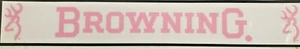 Browning Large Windshield Decal Pink with Buckmarks - Bild 1 von 8