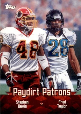 2000 Topps Combos #TC7 Stephen Davis/Fred Taylor - Image 1 of 2