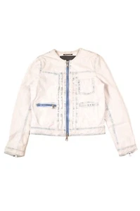 Redskins Narcisse S16 Palco Womens Leather Jacket Size M-L(?) - Picture 1 of 10