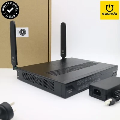 Cisco C897VAG-LTE-GA-K9 8xGE VDSL Dual SIM 4G LTE License: AdvIpServices, 1Y-WTY - Image 1 of 4