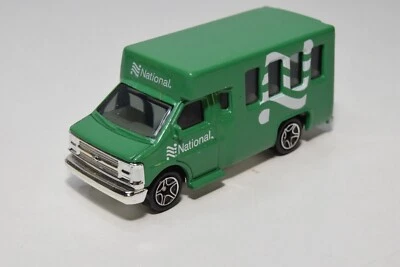 B8 1:80 3 INCH MATCHBOX LESNEY SUPERFAST CHEVY TRANSPORT BUS NATIONAL COMME NEUF - Photo 1/4