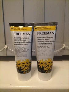 Freeman 2x89ml Clearing Shimmer Peel-Off Mask For A Fresh Glow. FREE delivery. - Picture 1 of 1