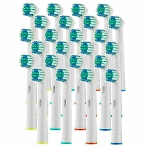 ELECTRIC TOOTHBRUSH REPLACEMENT HEADS COMPATIBLE WITH ORAL B BRAUN X 24 PCS PACK - Picture 1 of 1