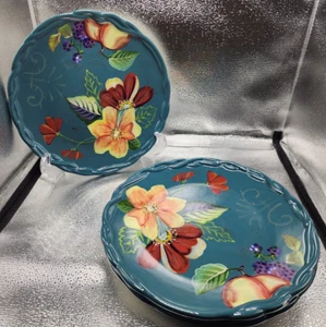 THE BLOSSOM COLLECTION TRACY PORTER DINNER PLATES (Set of 3) - Picture 1 of 16