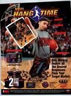 NBA Hang Time Arcade Game Flyer 2 Sides Original Basketball Sports Art 8.5" x 11