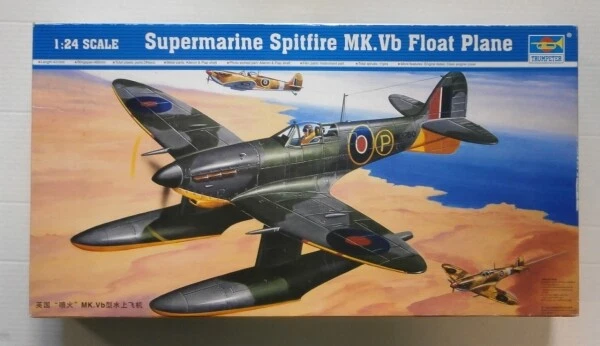  TRUMPETER 02404  KIT SUPER MARINE SPITFIRE MK.VB FLOATPLANE  1/24 - Immagine 1 di 1