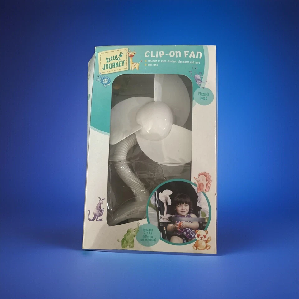 Dreambaby Ventilador Clásico con Clip Aletas Suaves - para Cochecitos de Bebé y Parque Infantil...b2 Foto 1 de 4