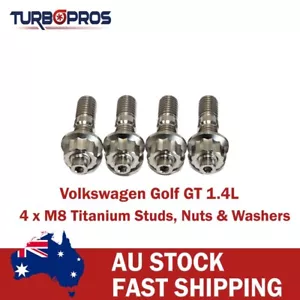 Kit de pernos turbo cargador titanio para Volkswagen Golf GT 1,4 L - Imagen 1 de 4