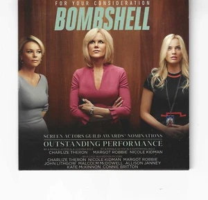 Bombshell (DVD, 2019) Promo FYC For Your Consideration - Theron, Robbie & Kidman - Picture 1 of 2
