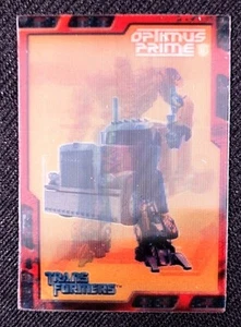 Transformers '07 Movie Trading Cards Optimus Prime Flix-Pix Lenticular Card HTF - Picture 1 of 2