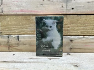 Vintage 1980’s “Believe In Yourself” Hallmark Cat Jigsaw Puzzle Sealed - Picture 1 of 4