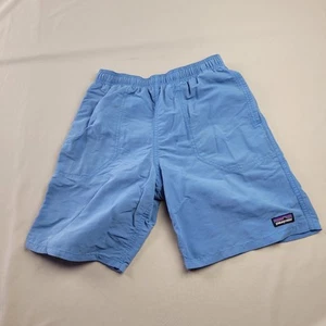Patagonia Shorts Mens Large Blue Swim Trunks Lined Mesh Drawstring Baggies Board - Picture 1 of 10