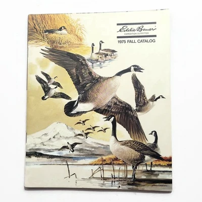 Vintage 1975 Eddie Bauer Fall Hunting Camping Outdoor Clothes Catalog Guide Book - Image 1 of 4