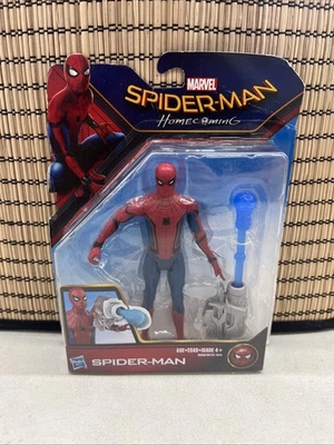 Figura Marvel Spider-Man Homecoming con tirador web - Hasbro de 6 pulgadas Foto 1 de 4
