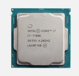 Inte 7thl Core I7-7700K SR33A 4.2 GHz 8M Cache Quad-Core LGA 1151 CPU Processor - Picture 1 of 1