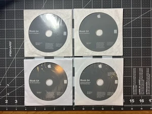 iBook G4 Mac OS X 2005 install Disc 1, 2, 3 & Additional Software Ver 10.3.7 - Afbeelding 1 van 6