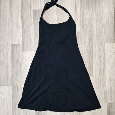 Patagonia Womens Black Dress XS Halter Organic Cotton - Image 1 of 4