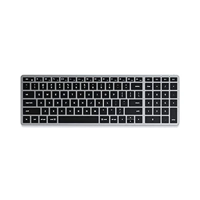 Satechi Slim X2 Bluetooth Backlit Keyboard with Numeric Keypad – Illuminated - Image 1 of 4