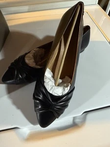 Vionic Gem Gramercy Ballet Flat Womens Size 9.5 Black NEW FREE Shipping! - Picture 1 of 8
