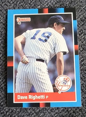 DAVE RIGHETTI - 1988 Donruss #93 ** NM ** Бесплатная доставка и возврат! - Изображение 1 из 2