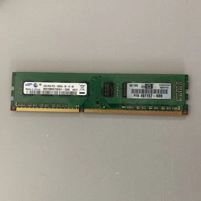 Samsung M391B2873FH1-CH9 2GB DDR3-1333MHz PC3-10600 ECC Server RAM HP 500208-562 - Image 1 of 3