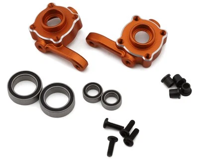 HPI Venture18 Aluminum Steering Knuckles (Orange) (2) [HPI161146] - Image 1 of 2