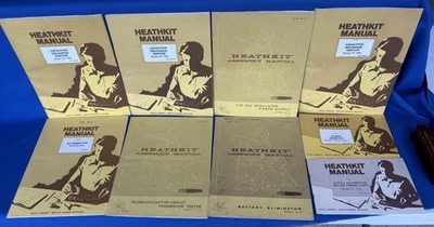 15 x Heathkit Manual de montaje CP-1060 IP-18 IP-18 SK-209 IT-18 IM-17 CO-1015 EF3 Foto 1 de 2