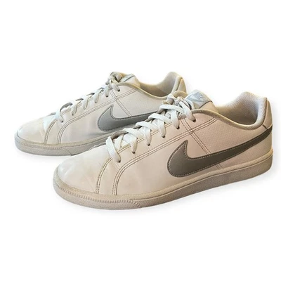 Nike Women's Court Royale White Silver Sneakers Size 10 749867-100 - Image 1 of 4