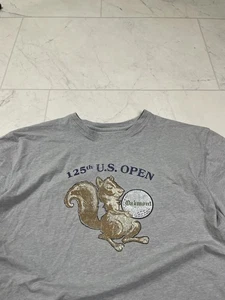 Camiseta de golf Peter Millar 125th US Open para hombre grande gris ardilla Oakmont - Imagen 1 de 12