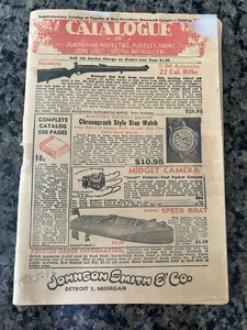 Vtg 1940’s Johnson Smith Supplementary Catalogue~Good Condition~Pages Intact - Bild 1 von 7