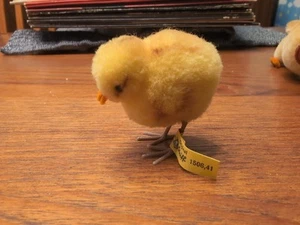 Steiff Vintage Chick Mini Pom Pom Easter Bird 1506/41 - Button & tag  2” - Picture 1 of 6