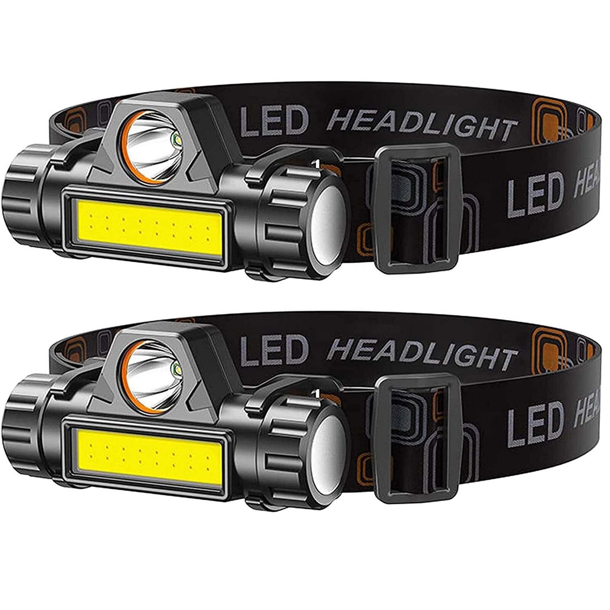 Lumilight Headlamp USB Rechargeable Headlamp 12000 Lumen Ultra Bright LED Work Headlight 4 Modes Waterproof Head Lamp Best Headlamps For Adults Camping Outdoors Hard Hat Work Zoomable Headlight Super Bright Led Headlamp 5 thumbnail image