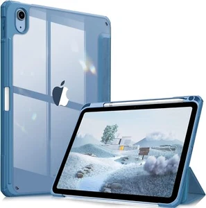 Custodia per iPad (A16) 11a generazione/iPad 10a generazione guscio posteriore trasparente Smart Stand Cover - Foto 1 di 33