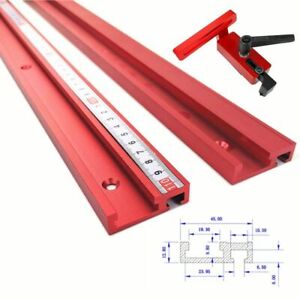 Miter T Track Stop T Slot Aluminum Workbench Router Table Accurate Woodworking